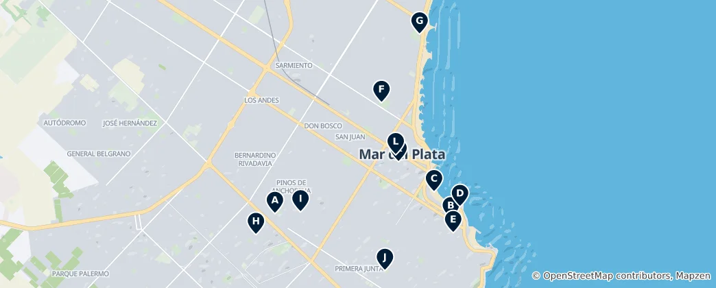 Provincia de Buenos Aires: Essential Highlights 지도