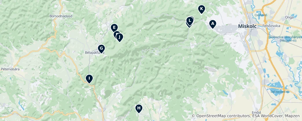 Mapa De Bükk Essentials