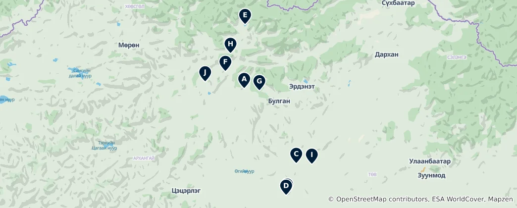 Mapa Bulgan Essentials