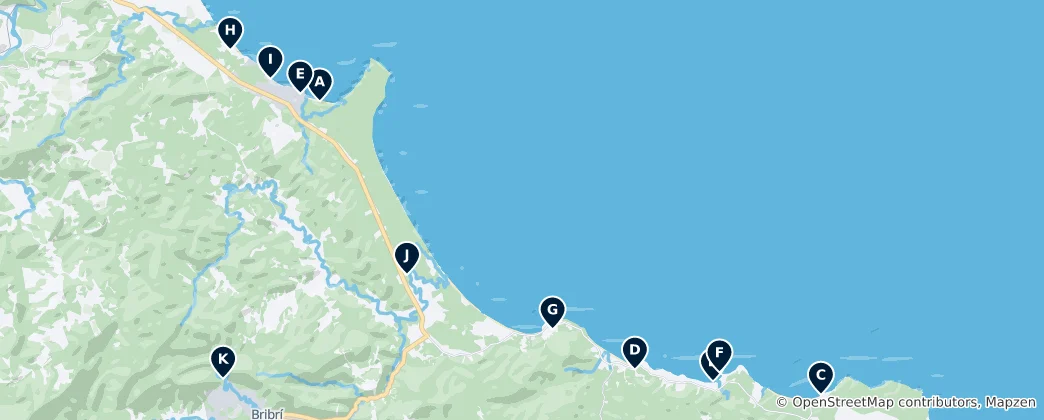 Mapa Cahuita Essentials