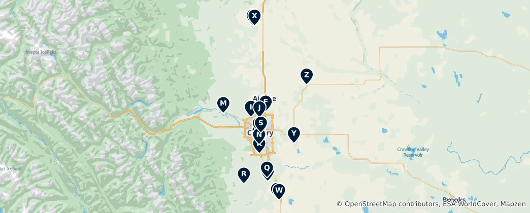Carte de Calgary Shopping Guide