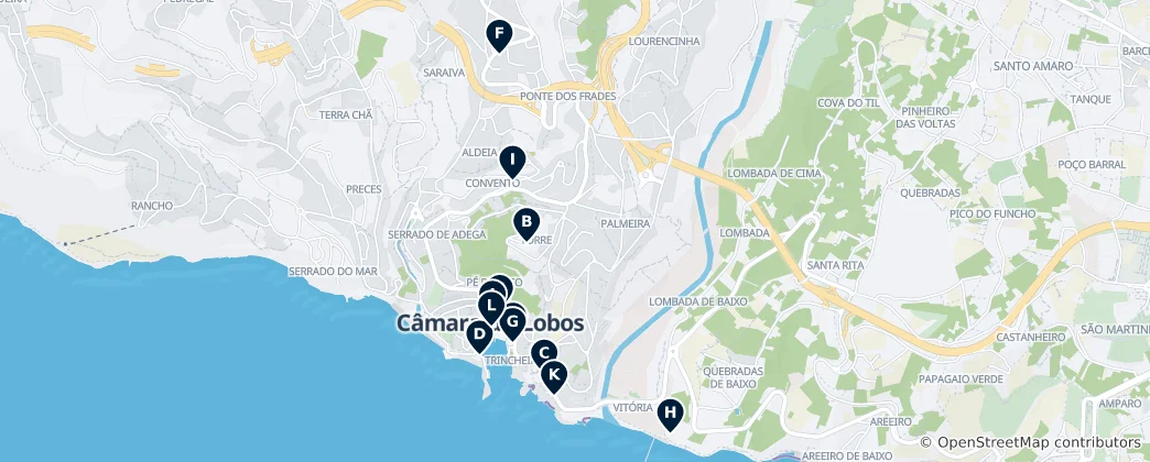 Mappa di Câmara de Lobos Essentials