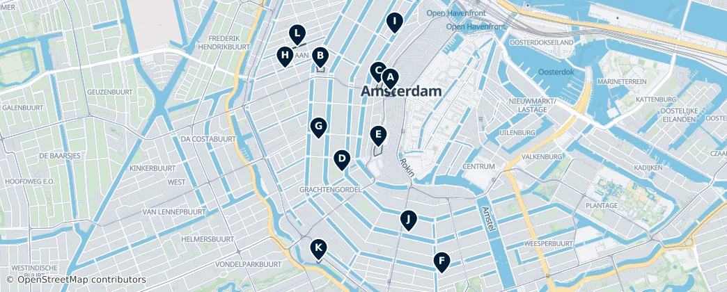Canal Ring Architecture — Mapa