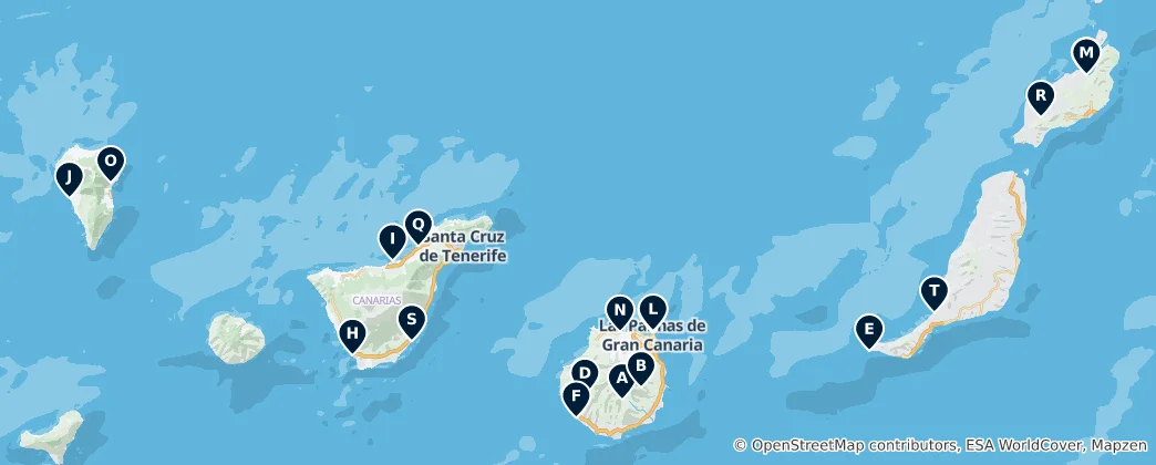 Map of Authentic Spanish Cuisine