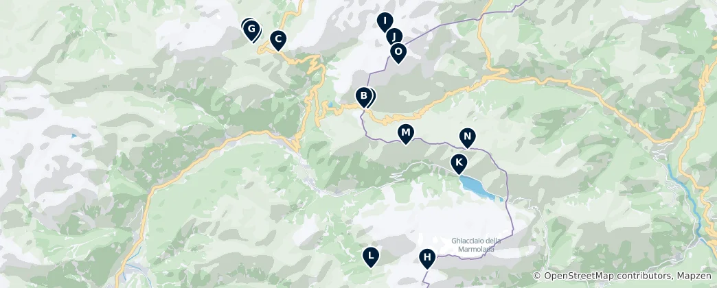 Map of Hidden Alpine Gems