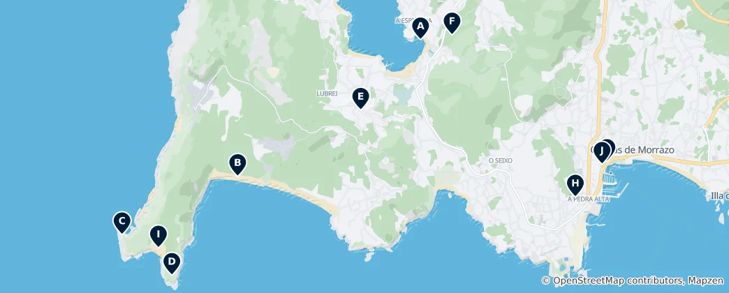 Mapa Cangas Essentials