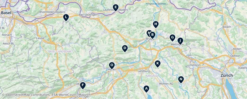 Hidden Gems — Map