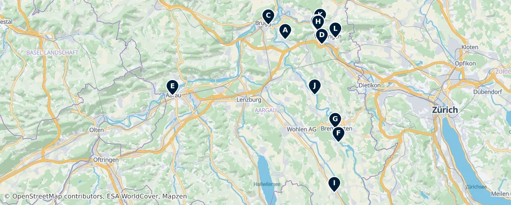 Historic Churches & Monasteries — Map