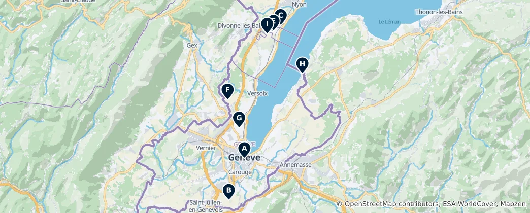 Mapa de Castles and Palaces