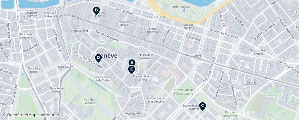 Map of Historic Religious Sites