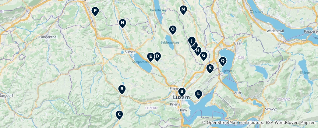 Map of Historic Religious Sites