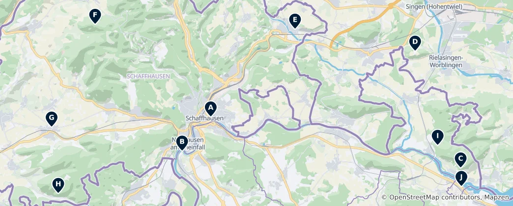Mapa De Castles and Ruins