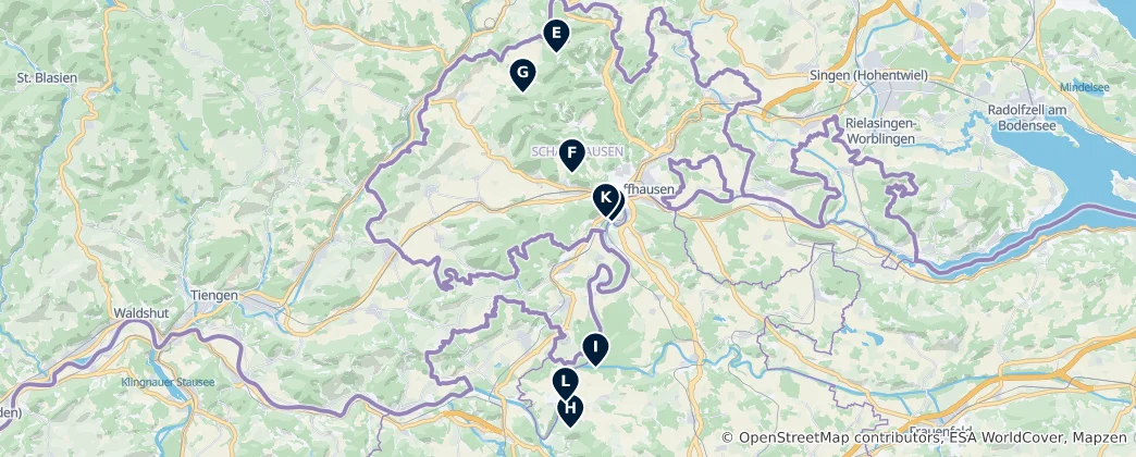 Mapa De Top Viewpoints & Landmarks