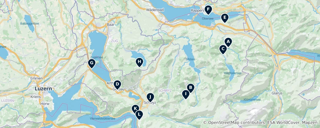 Mapa De Regional Cuisine Highlights
