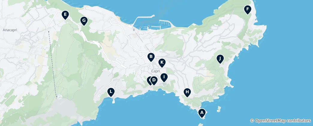 Map of Capri Essentials