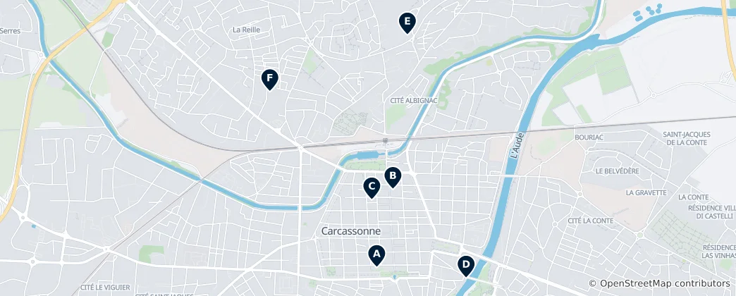 Map of Historic Churches and Cathedrals