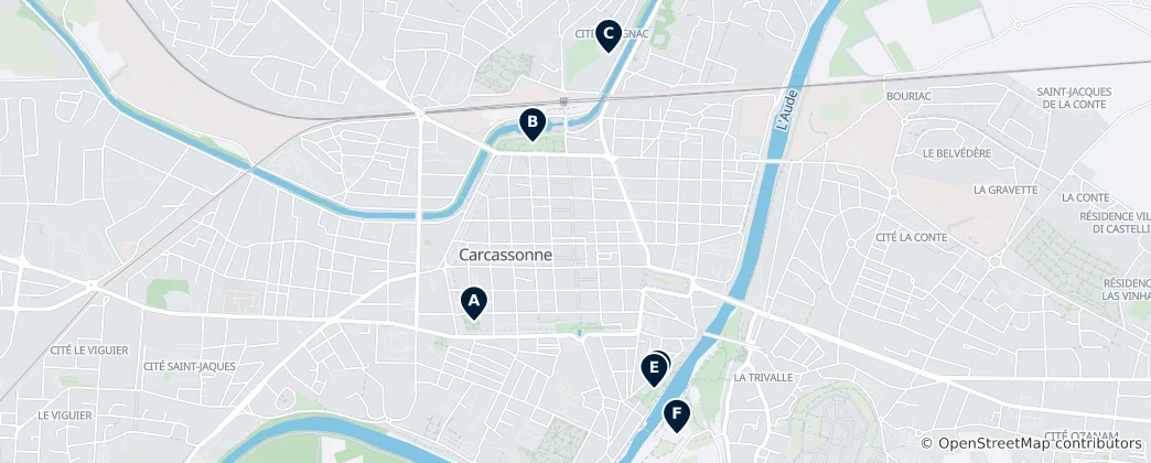 Map of Parks and Gardens