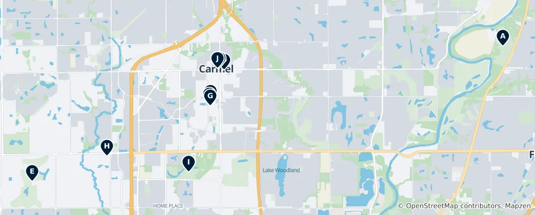Mapa Carmel Essentials
