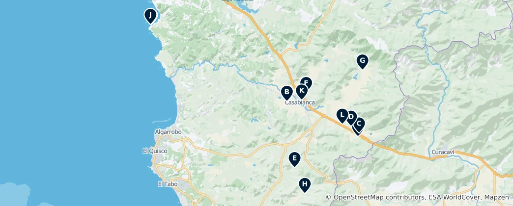 Mapa Casablanca Essentials