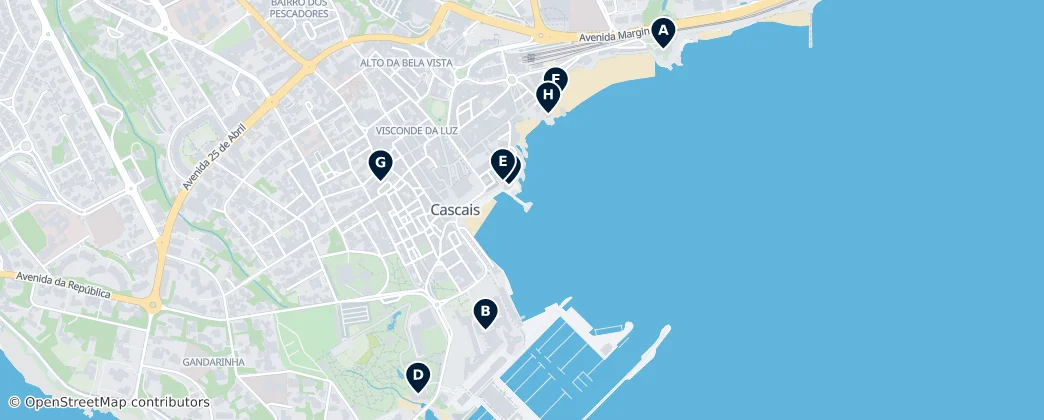 Castles and Palaces of Portugal 지도