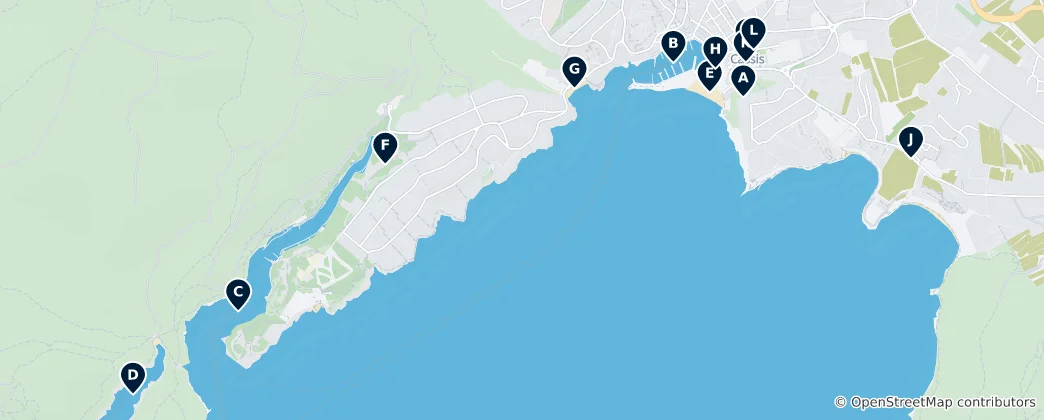 Mapa Cassis Essentials
