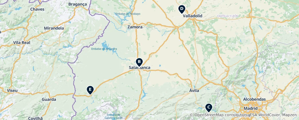 Map of Spain's Hidden Gems