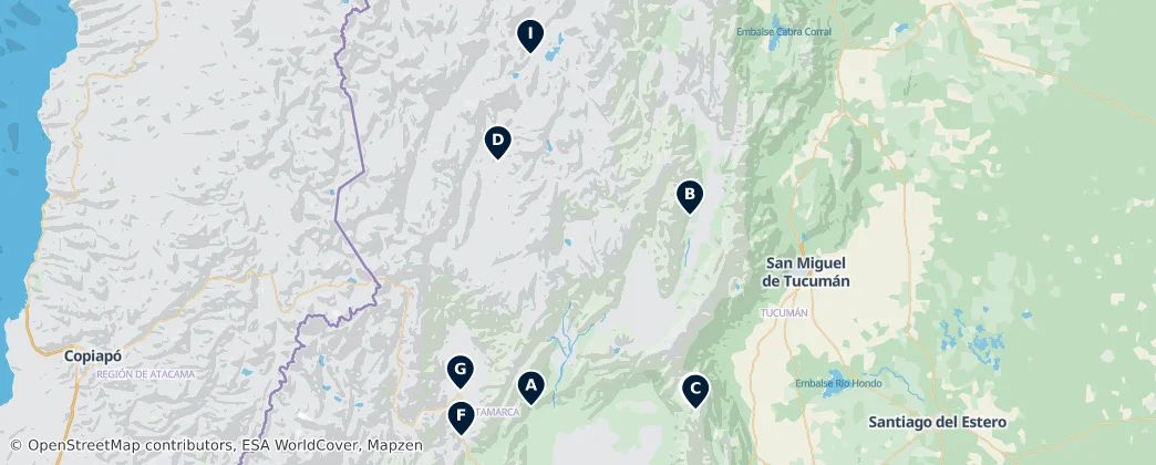Archaeological Treasures — Mapa