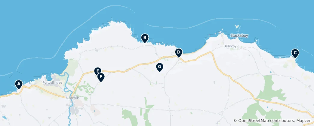 Map of Castles and Fortifications