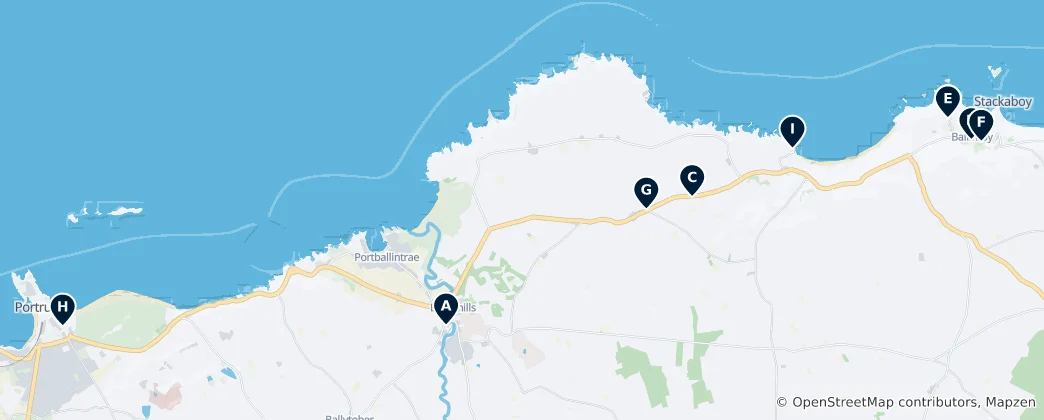 Mapa de Historic Churches and Sacred Sites