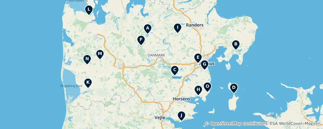 Mapa Archaeological & Historic Sites