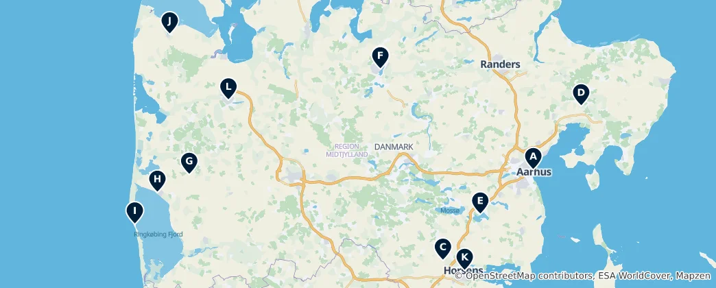Mapa Historic Churches & Cathedrals