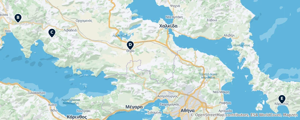 Mappa di Museums & Heritage