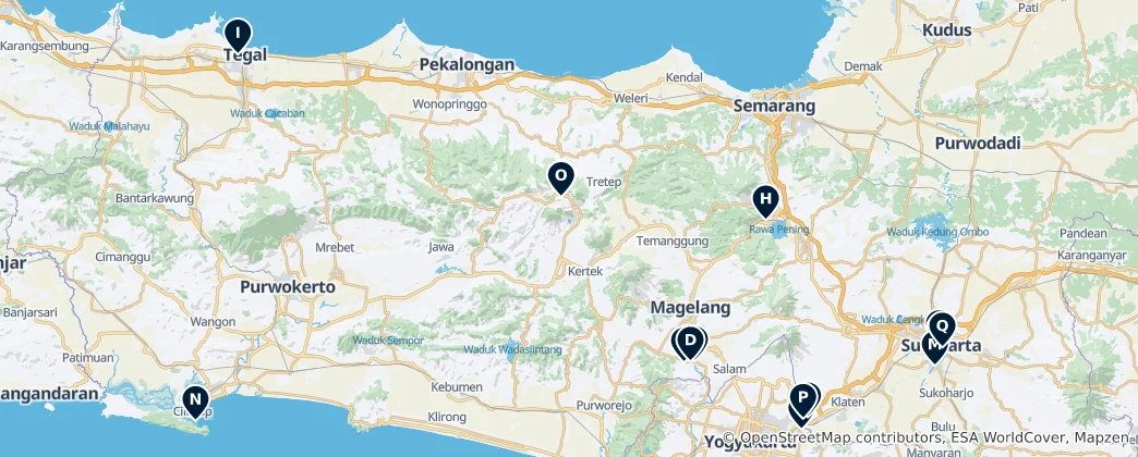 Indonesian Cultural Heritage 地图