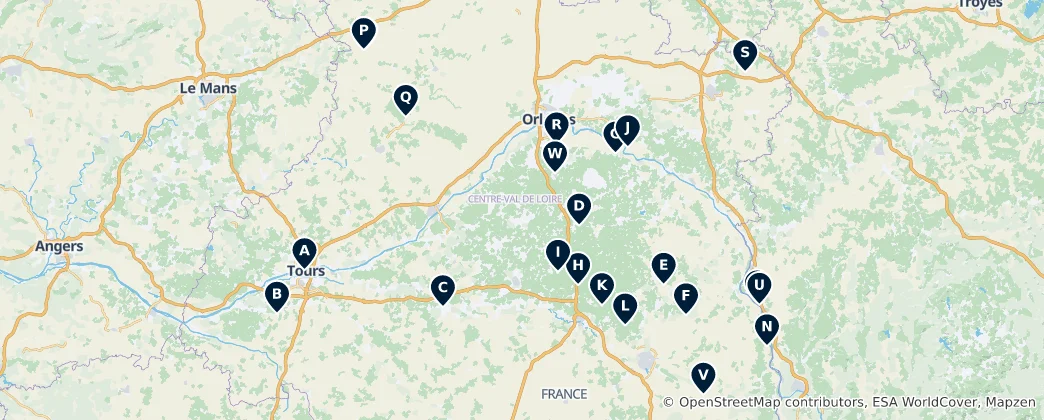 Map of Regional Gastronomy Delights