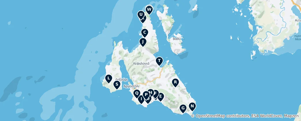 Mappa di Authentic Greek Cuisine