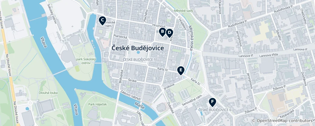 Карта Historic Catholic Landmarks