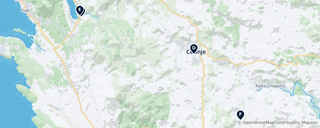 Map of Historic Christian Sites