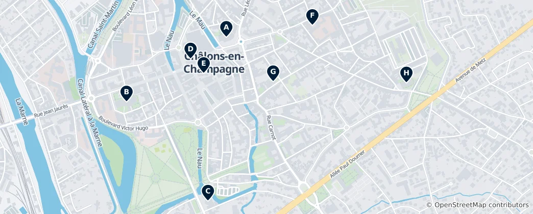 Map of Heritage Highlights