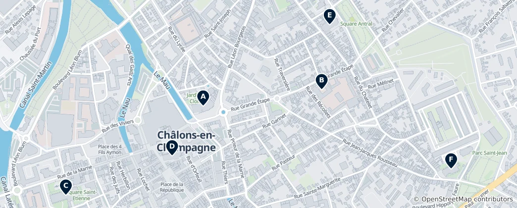 Map of Historic Churches
