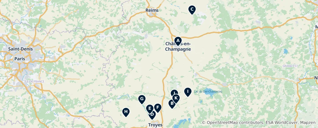 Mapa Religious Heritage