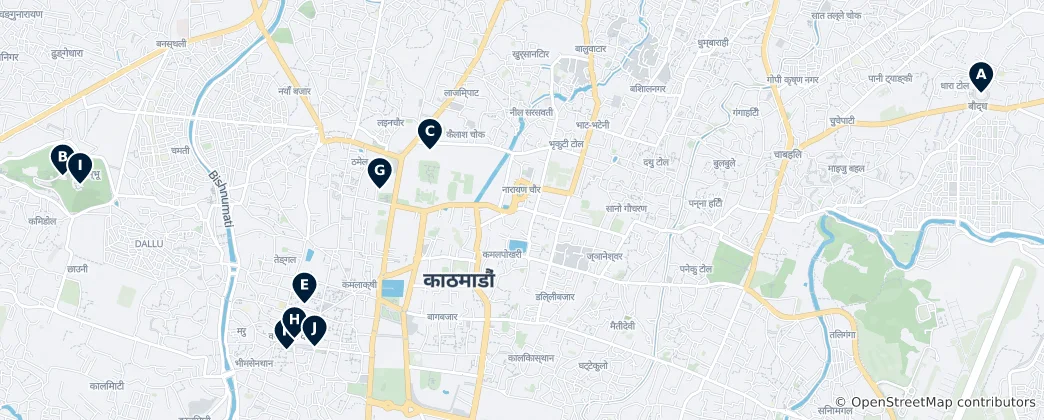 Map of UNESCO & Historic Landmarks