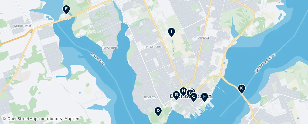 Charlottetown Essentials — Map