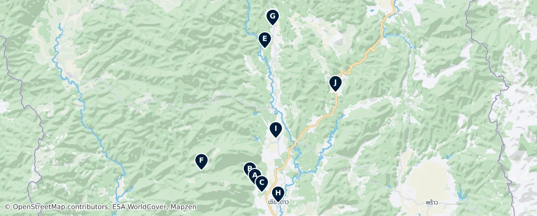 Chiang Dao Essentials — Karte