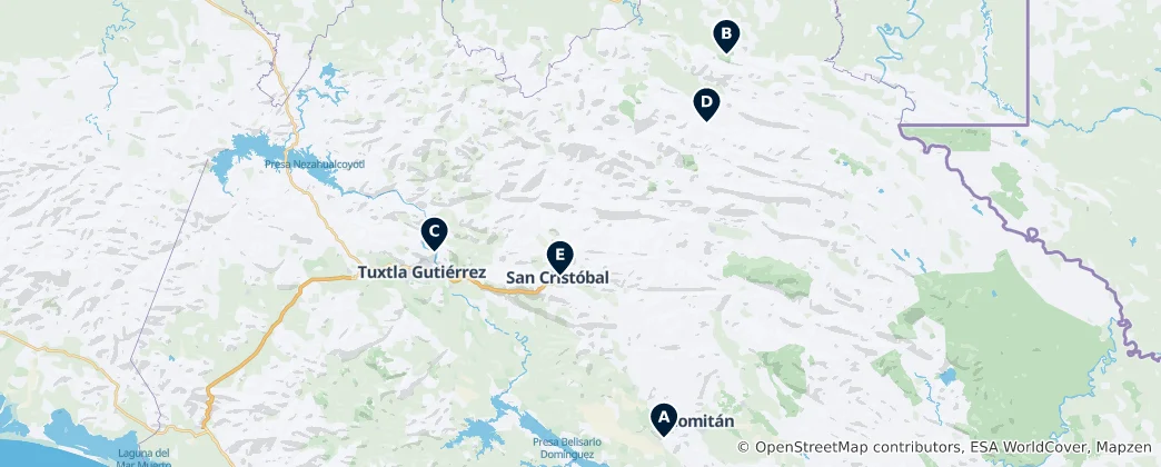 Mapa de Editor's Choice