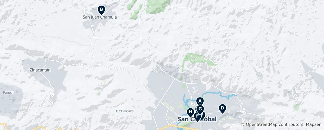 Mappa di Historic Churches & Cathedrals