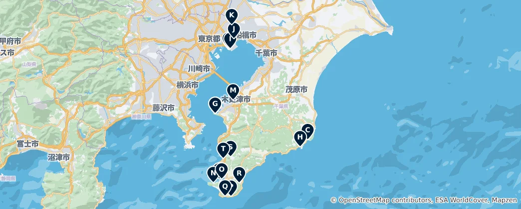 Mapa Parks and Recreation Highlights