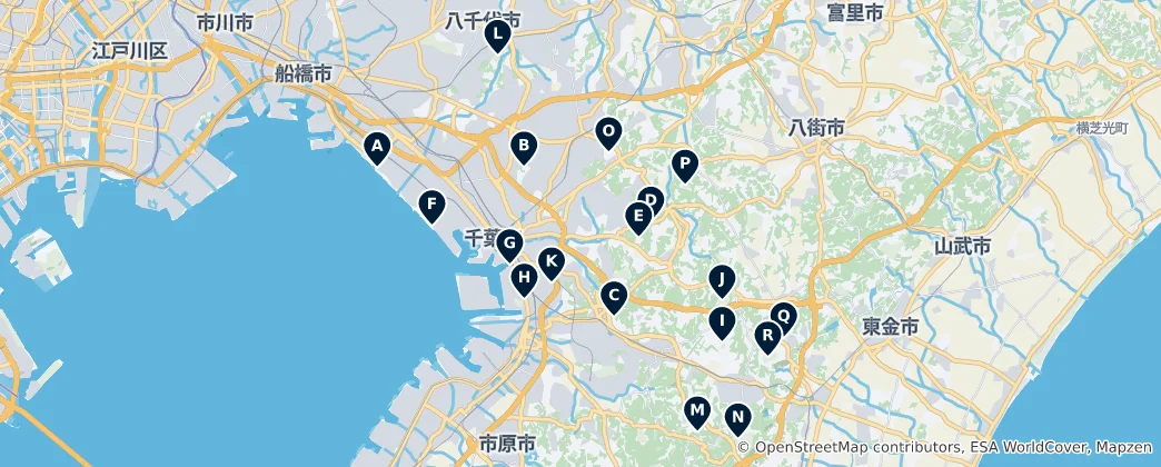 Map of Family Fun Attractions