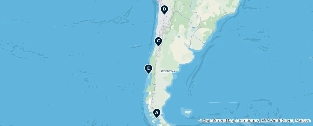 Map of Hidden Gems