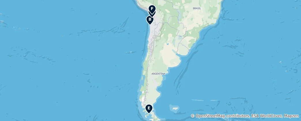 Mapa Historic Sites and Landmarks