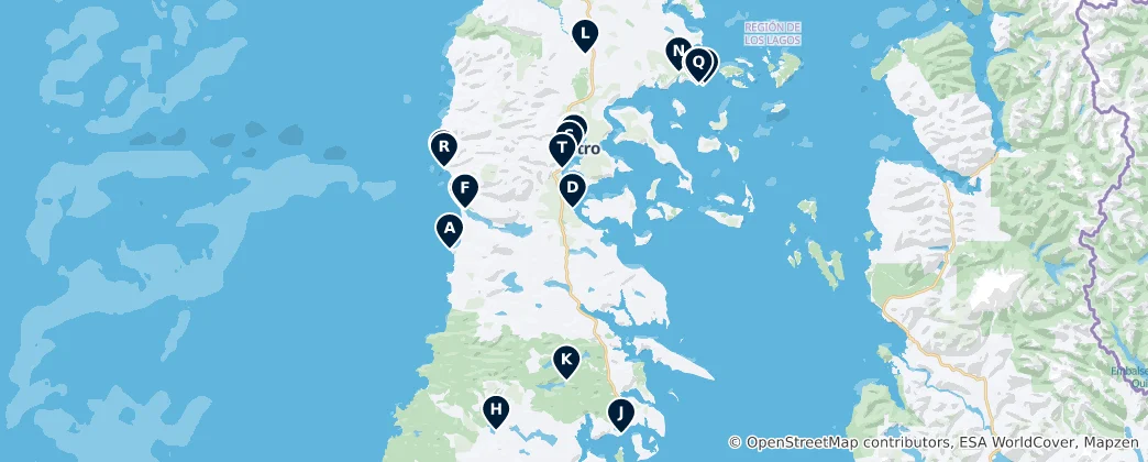 Mapa Spectacular Viewpoints